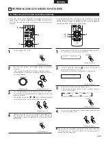 Preview for 249 page of Denon DHT-M330DV Operating Instructions Manual