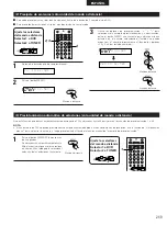 Preview for 259 page of Denon DHT-M330DV Operating Instructions Manual