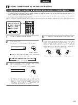 Preview for 269 page of Denon DHT-M330DV Operating Instructions Manual