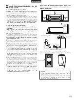 Preview for 275 page of Denon DHT-M330DV Operating Instructions Manual