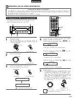 Preview for 299 page of Denon DHT-M330DV Operating Instructions Manual