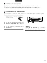 Preview for 379 page of Denon DHT-M330DV Operating Instructions Manual