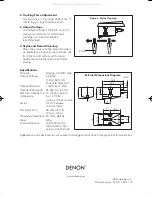 Preview for 2 page of Denon DL-103R Operating Instructions