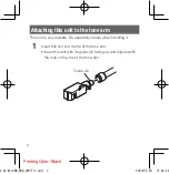 Предварительный просмотр 4 страницы Denon DL-A110 Owner'S Manual