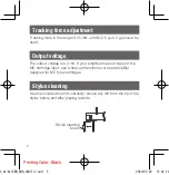 Предварительный просмотр 6 страницы Denon DL-A110 Owner'S Manual