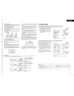 Предварительный просмотр 5 страницы Denon DMD-1000 Operating Instructions Manual