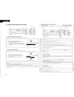 Preview for 14 page of Denon DMD-1000 Operating Instructions Manual