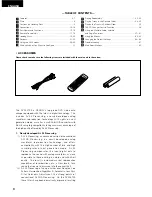 Предварительный просмотр 6 страницы Denon DMV-3700 Operating Instructions Manual