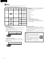 Предварительный просмотр 8 страницы Denon DMV-3700 Operating Instructions Manual