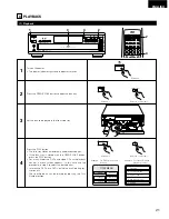 Предварительный просмотр 21 страницы Denon DMV-3700 Operating Instructions Manual