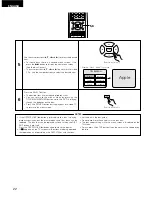 Предварительный просмотр 22 страницы Denon DMV-3700 Operating Instructions Manual