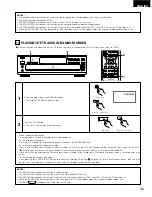 Предварительный просмотр 35 страницы Denon DMV-3700 Operating Instructions Manual