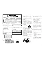 Предварительный просмотр 2 страницы Denon DN-1800F Operating Instructions Manual