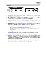 Предварительный просмотр 3 страницы Denon DN-200AVB User Manual