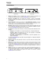 Предварительный просмотр 8 страницы Denon DN-200AVB User Manual