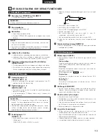 Preview for 113 page of Denon DN-2600F Operating Instructions Manual