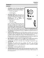 Предварительный просмотр 19 страницы Denon DN-308S User Manual