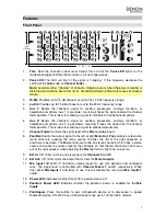 Preview for 5 page of Denon DN-410X User Manual