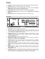 Preview for 6 page of Denon DN-410X User Manual