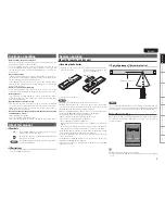 Preview for 9 page of Denon DN-700H Owner'S Manual