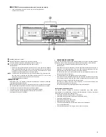 Preview for 9 page of Denon DN-770R Operating Instructions Manual