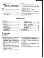 Предварительный просмотр 3 страницы Denon DN-961FA Operating Instructions Manual