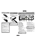 Предварительный просмотр 35 страницы Denon DN-A300M Operating Instructions Manual