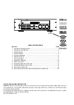 Предварительный просмотр 2 страницы Denon DN-A7100 - AV Surround Preamplifier Service Manual