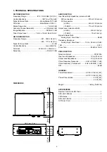 Предварительный просмотр 5 страницы Denon DN-A7100 - AV Surround Preamplifier Service Manual