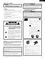 Предварительный просмотр 2 страницы Denon DN-H800 Operating Instructions Manual