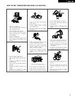 Предварительный просмотр 5 страницы Denon DN-H800 Operating Instructions Manual