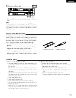 Предварительный просмотр 19 страницы Denon DN-H800 Operating Instructions Manual