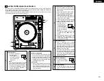 Предварительный просмотр 17 страницы Denon DN S5000 - DJ Table Top Single CD Player Operating Instructions Manual