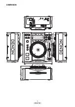 Предварительный просмотр 3 страницы Denon DN-S700 - Compact Tabletop CD/MP3 Disc Player Service Manual