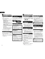 Предварительный просмотр 10 страницы Denon DN-T625 Operating Instructions Manual