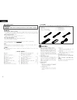 Предварительный просмотр 4 страницы Denon DN-V200 Operating Instructions Manual