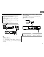 Предварительный просмотр 7 страницы Denon DN-V200 Operating Instructions Manual