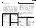 Предварительный просмотр 15 страницы Denon DND6000 - Dual DJ CD Player Operating Instructions Manual