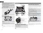 Preview for 8 page of Denon DP-A100 Owner'S Manual