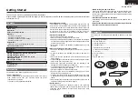 Preview for 5 page of Denon DP DP-300F Operating Instructions Manual