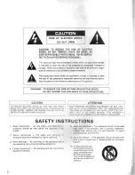 Preview for 2 page of Denon DRA-1025R Operating Instructions Manual