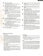 Preview for 7 page of Denon DRA-1025R Operating Instructions Manual