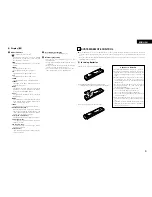 Preview for 9 page of Denon DRA-201SA Operating Instructions Manual