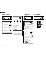 Preview for 14 page of Denon DRA-201SA Operating Instructions Manual