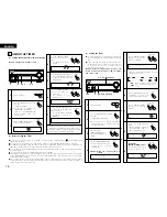 Preview for 16 page of Denon DRA-201SA Operating Instructions Manual