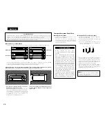 Preview for 24 page of Denon DRA-201SA Operating Instructions Manual