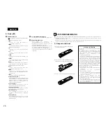 Preview for 26 page of Denon DRA-201SA Operating Instructions Manual