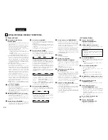 Preview for 42 page of Denon DRA-201SA Operating Instructions Manual