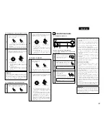 Preview for 47 page of Denon DRA-201SA Operating Instructions Manual