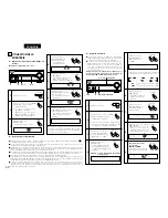 Preview for 50 page of Denon DRA-201SA Operating Instructions Manual